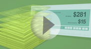 Thumbnail with play button