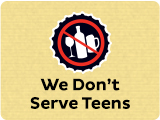 We Don't Serve Teen's Logo