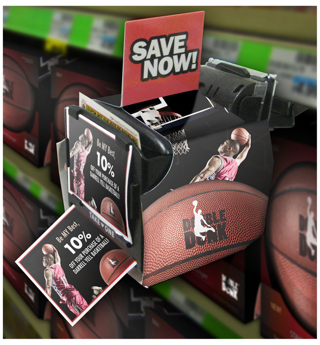 Double Dunk Coupon Display