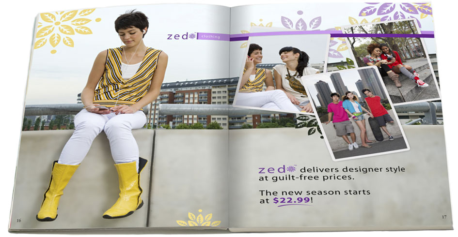 Zed Clothing Catalog