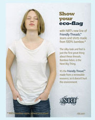 Image of NBT Clothing magazine ad