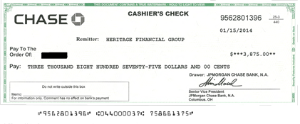 chase checkbook order