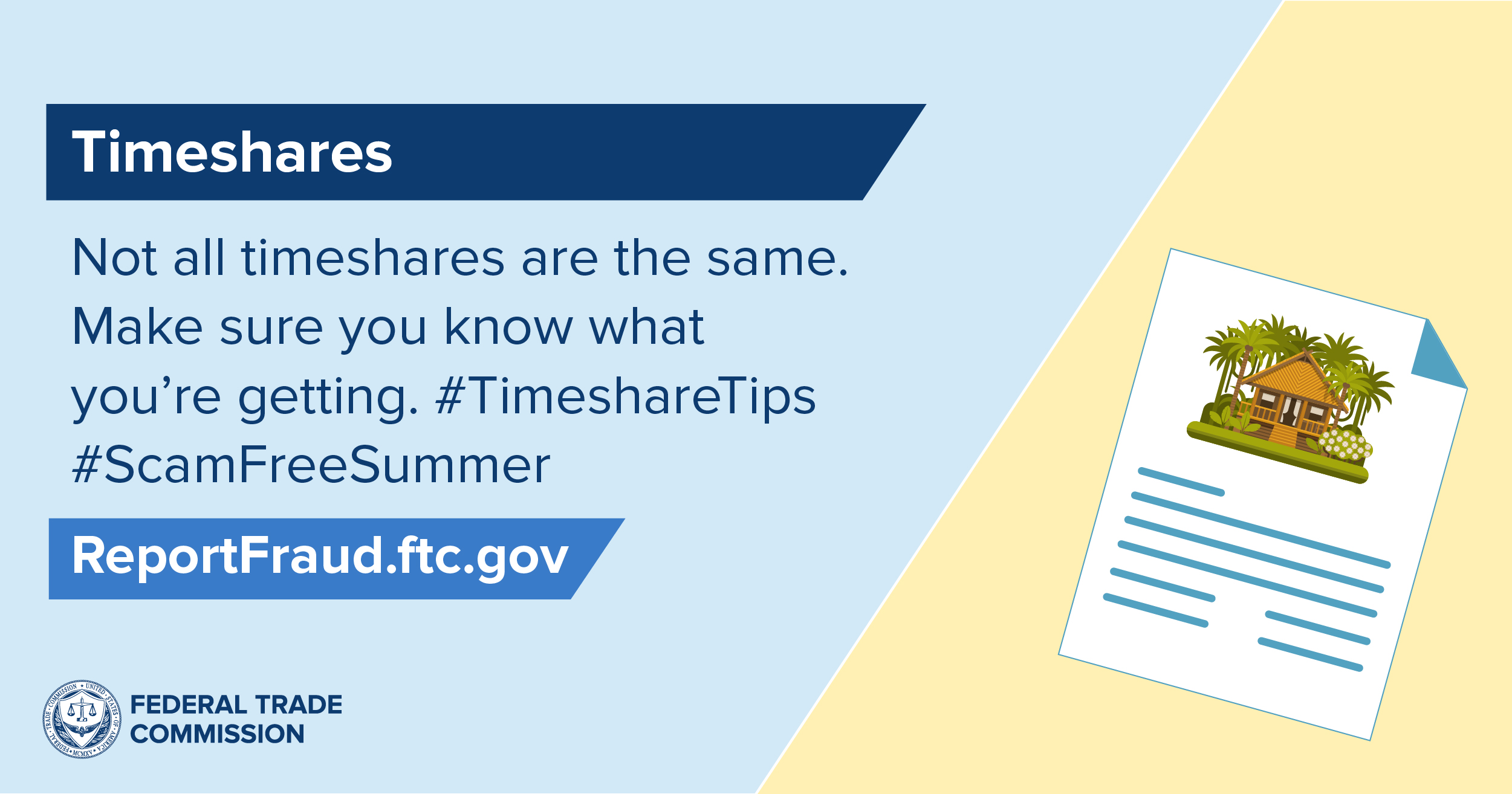 FTC Consumer Alerts: Timeshares: Yes? No? Maybe?