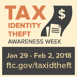 Tax Identity Theft Awareness Week logo