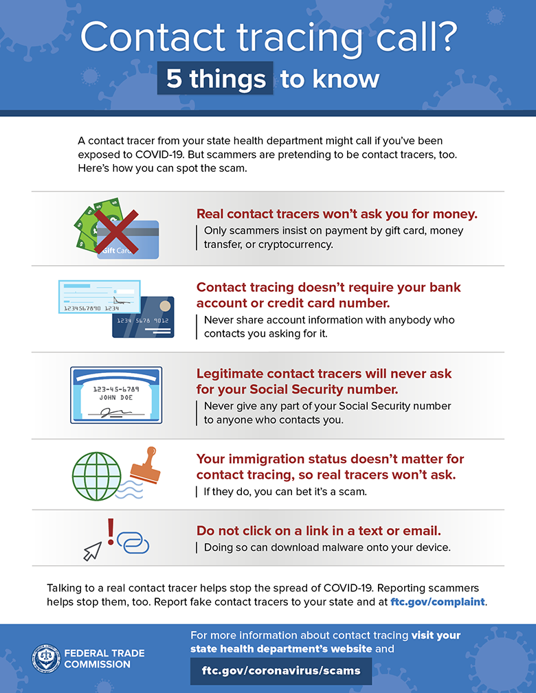 Contact tracing call? 5 things to know