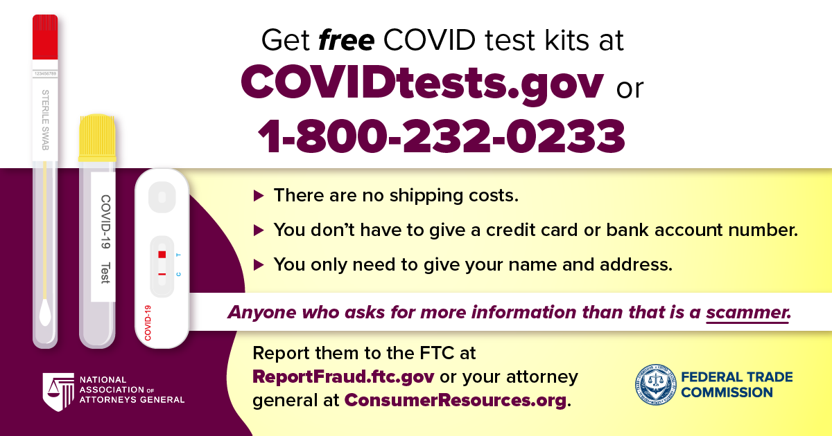 It’s official: Get free COVID test kits at COVIDtests.gov