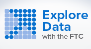 Explore Data with the FTC logo