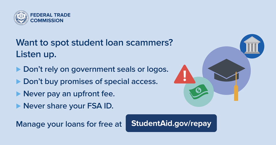 Student loan scams Student loan scams