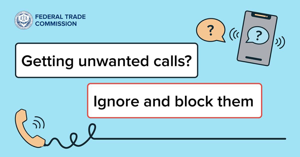 Cell phone shows unknown number is calling Getting unwanted calls? Ignore and block them.